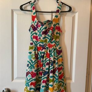 Judith March Multicolor Floral Kids Dress